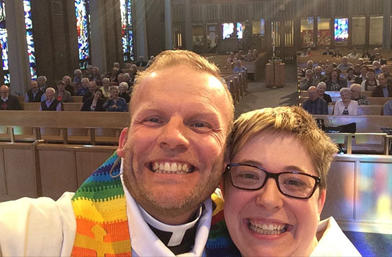 Selfie with Pastor Mark